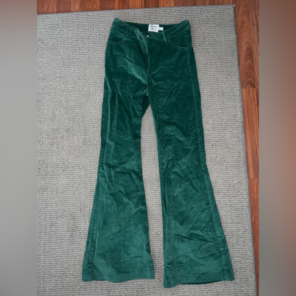 Princess Polly Corduroy Pants - Green